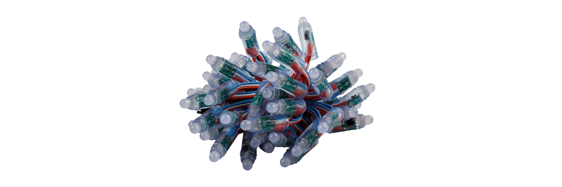   LED pixel modules consist of 50 individually...