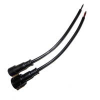 2-polige xConnect®-Steckverbindung mit abisolierten...