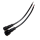 Conector xConnect® de 2 polos con extremos de hilos pelados