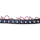 Befestigungsstreifen für 12mm LED Pixel (schwarz) Kette