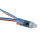 Cadena de píxeles WS2811 RGB (5V DC) – Bullet 12mm, IP68 - 50 píxeles - JST-SM - Azul/Blanco/Rojo