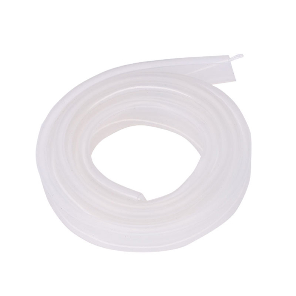 Tubo in silicone per strisce LED da 10 mm, arrotolato