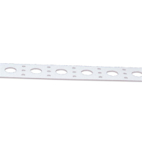 Befestigungsstreifen für 12mm LED Pixel (Weiß) Kette
