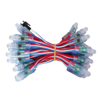 WS2811 RGB Full Color 12mm Pixels digital adressierbare...