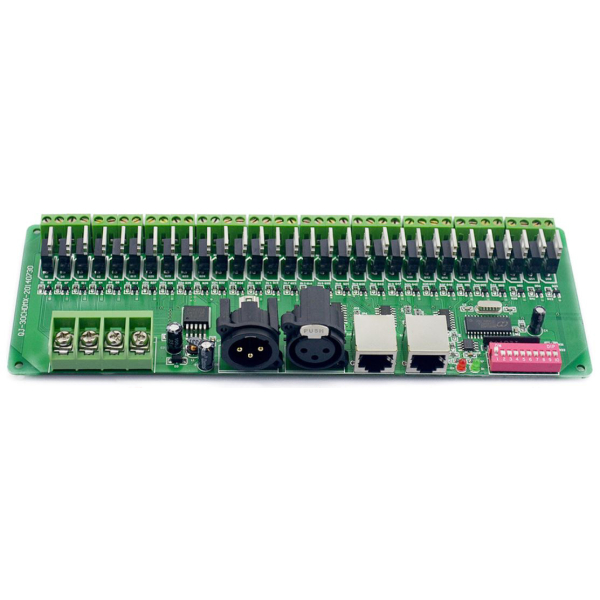 30 channel DMX 512 Controller (circuit board)
