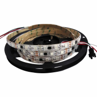 Tira de píxeles LED WS2811 en su bobina con cables...