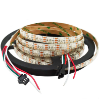 Striscia di pixel LED WS2812b sulla bobina con cavi di...