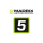 Logo MADRIX 5 in een zwart-groen vierkant