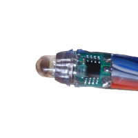 WS2811 RGB Full Color 12mm Pixels digital adressierbare LED (5Volt) Frontal