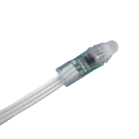 WS2811 RGB Full Color 12mm Pixels digital adressierbare LED (5Volt) Frontal