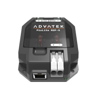 PixLite R2F-S schuin van voren met losgetrokken...