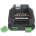 PixLite R2F-S en vista oblicua frontal con los bornes enchufables retirados, conector RJ45 y borne de alimentación