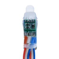 WS2811 RGB LED 12mm pixel chain (12V) xConnect&reg; connector resistor