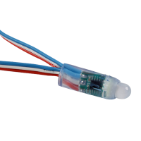 WS2811 RGB Pixel String (5V DC) &ndash; 12mm Bullet, IP68 - 50 Pixels - xConnect&reg; - Blue/White/Red