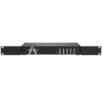Due staffe rack da 19 pollici nere per un singolo PixLite...