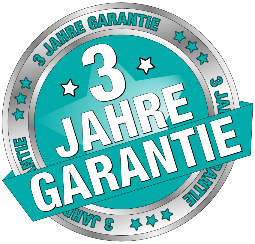 Logo für 3 jährige Garantie